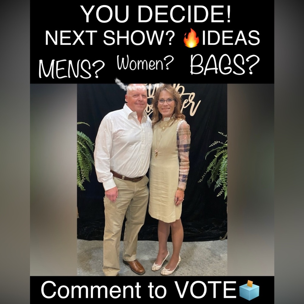 Meet your Posher, Next Show Coming soon! Cast your Vote! Melissa..& family❤️